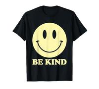 Be Kind Retro Smile Face Kindness Message Positif T-Shirt