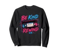 Be Kind Rewind Bande vidéo Rétro années 80 Esthétique Sweatshirt