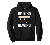 Be Kind Rewind Cassette de fête nostalgique des années 80 Sweat à Capuche