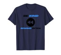 Be Kind Rewind Often.Retro 80s 90s Cassette Art T-Shirt