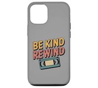 Be Kind Rewind Retro 80s 90s VHS Nostalgie Coque pour iPhone 12/12 Pro