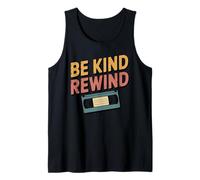 Be Kind Rewind Retro 80s 90s VHS Nostalgie Débardeur