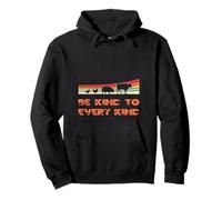 Be Kind to Every Kind Vintage Animaux Vintage Sunset Sun Sweat à Capuche