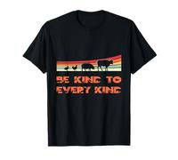 Be Kind to Every Kind Vintage Animaux Vintage Sunset Sun T-Shirt