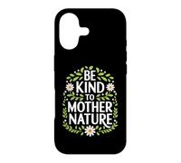 Be Kind to Mother Nature Planet Earth Day Cadeau environnemental Coque pour iPhone 17