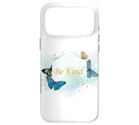 Be Kind Women’s Inspirational Butterfly Watercolor Quote Coque pour iPhone 17 Pro Max