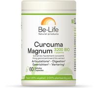 Be-Life Curcuma Magnum 3200 Bio + Piperine 60 Gélules