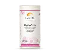BE-LIFE | HYALUSKIN | Complément alimentaire | Peau | Hydratation | Réduit l'apparence des rides | Acide hyaluronique & collagène | 120 Gélules