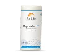 BE-LIFE | Magnesium 500 | Complément alimentaire | Détente musculaire, réduction de la fatigue | Bisglycinate de magnésium 500 mg | 180 Gélules