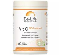 Belife Vitamine C 500 Neutral – Immunité & Vitalité – 90 gélules