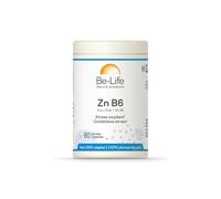 BE-LIFE | Zn B6 | Zinc Picolinate & Vitamine B6 | Soutien Immunitaire & Protection Cellulaire | Antioxydant | Complément Alimentaire | 60 gélules