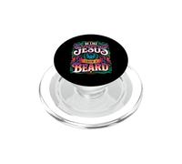 Be Like Jesus Grow A Beard - PopSockets PopGrip pour MagSafe