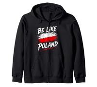 Be Like Pologne Pologne Pologne Patriotique Pologne Europe Voyage Sweat à Capuche