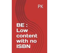 BE : Low content with no ISBN