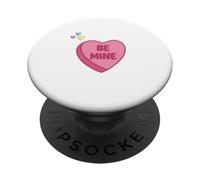 Be Mine Cute Romantic Valentine's Day Sweet Love for Him Her PopSockets PopGrip Adhésif