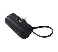 Be Mix Batterie Portable 5000 mAh Lightning et Type-C Indicateur LED | Double connectivité Lightning Type-C, indicateur de charge LED, compacte, léger, smartphones, voyage, nomade