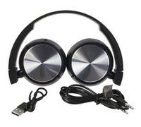 Be Mix - HT1907, Casque Bluetooth Pliable sans Fil avec Kit Mains Libres, Autonomie 5h, Compatible Smartphones et Tablettes, Pratique, 16.5x16.5x6.6 cm, Couleur Assortie