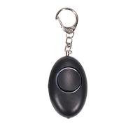 Be Mix - HT2083, Porte-clés alarme personnelle anti-agression, compact et pratique pour sécurité en voyage, émet une alerte sonore, dimensions 1.3x7x4.5 cm, Noir