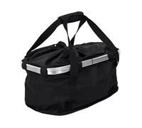 Be Mix Panier de Vélo Clipsable en Polyester 24 L Noir | Polyester, clipsable, contenance 24 L, fixation vélo, loisir voyage sport, transport d'affaires, pratique, noir