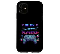 Be My Player Two Manette de Jeu rétro Motif Amour Coque pour iPhone 11