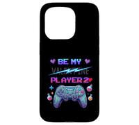 Be My Player Two Manette de Jeu rétro Motif Amour Coque pour iPhone 15 Pro