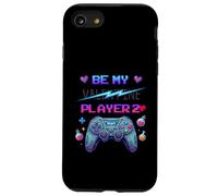 Be My Player Two Manette de Jeu rétro Motif Amour Coque pour iPhone SE (2020) / 7/8