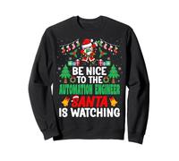 Be Nice to The Automation Engineer Santa - Christmas Sweatshirt