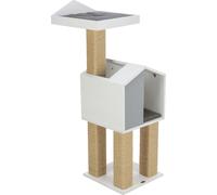BE NORDIC Arbre à chat Jonte 115 cm gris/blanc