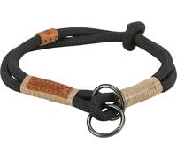 BE NORDIC Collier Stoppeur 40 cm/ø 8 mm noir/sable