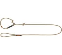 TRIXIE BE Nordic 17254 Laisse pour Chien réglable en continu avec stoppeur de Traction Idéal comme Laisse d'entraînement pour Chiens de Grande à très Grande Taille 1,70 m Sable/Noir