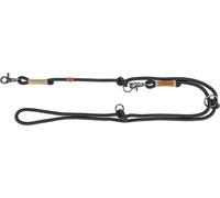 BE NORDIC Longe extensible 2,00 m/ø 8 mm noir/sable