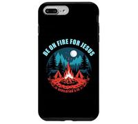 Be on Fire for Jesus - Revelation 3:15 Faith Camping Coque pour iPhone 7 Plus/8 Plus