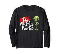 Be Out of This World Alien Space Vêtements esthétiques Manche Longue