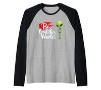 Be Out of This World Alien Space Vêtements esthétiques Manche Raglan