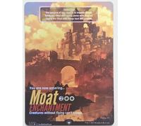 BE Poster Style Moat #01 - Alternative Custom Art Enchantment MTG