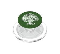Be Prepared Scouts BSA Distressed Nature Tree Art PopSockets PopGrip pour MagSafe