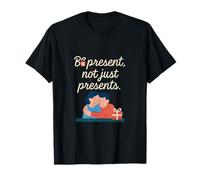Be Present Not Just présente Une œuvre caritative de Sensibilisation aux nouveautés T-Shirt