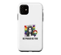 Be Proud and Be You Rainbow LGBTQ Pride Féministe Coque pour iPhone 11