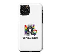 Be Proud and Be You Rainbow LGBTQ Pride Féministe Coque pour iPhone 11 Pro
