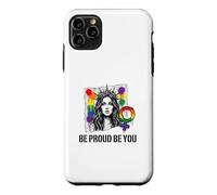 Be Proud and Be You Rainbow LGBTQ Pride Féministe Coque pour iPhone 11 Pro Max