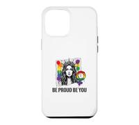 Be Proud and Be You Rainbow LGBTQ Pride Féministe Coque pour iPhone 12 Pro Max