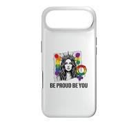 Be Proud and Be You Rainbow LGBTQ Pride Féministe Coque pour iPhone Air