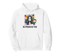 Be Proud and Be You Rainbow LGBTQ Pride Féministe Sweat à Capuche