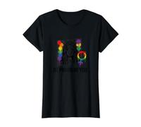 Be Proud and Be You Rainbow LGBTQ Pride Féministe T-Shirt Graphique avec Valeur