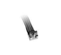 be quiet! Accessoire 12V-2x6/12VHPWR 90° Câble, Longueur 700mm, Noir | Prévu pour fonctionner jusqu’à 600W, Connecteur coudé à 90°, Extension haut de gamme pour be quiet! Alimentations Modulaires