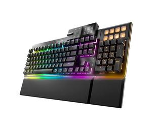 be quiet! BT001US Clavier mécanique à montage sombre | Linéaire | Commutateurs silencieux lubrifiés remplaçables à chaud | Pavé numérique amovible et station d'accueil multimédia | Touches ARGB