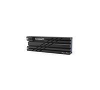 be quiet! Dissipateur Thermique SSD PRO MC1 Noir, Radiateur pour SSD, Montage Direct, Compatible Disques SSD, Dimensions Emballage 98x99x27mm, BZ003