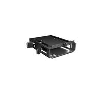 be quiet! HDD Cage 2 Universel - Cage Disque Dur Noire pour Châssis PC, Compatible 2.5"/3.5", Support 2 HDD/SSD, 113x174x44mm, Compatible Dark Base/Silent Base/Pure Base