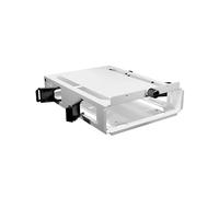 be quiet! HDD Cage 2 White, Cage pour Disque Dur pour boîtiers, Installation sans vis du HDD, Espace pour 1 HDD ou 2 SSD, découplé