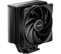 be quiet! Pure Rock 3 Black ventirad radiateur, très haute performance de refroidissement, 4 caloducs noirs haute performance avec technologie HDT, ventilateur Pure Wings 3 120 mm PWM, un look élégant